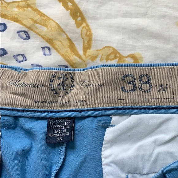 Men’s Izod Pacific Blue Chino Shorts - Picture 6 of 6